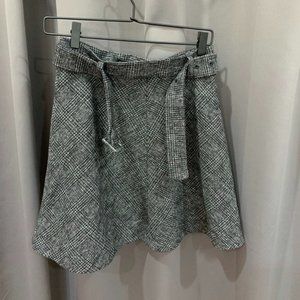 Grey Wool Skirt
